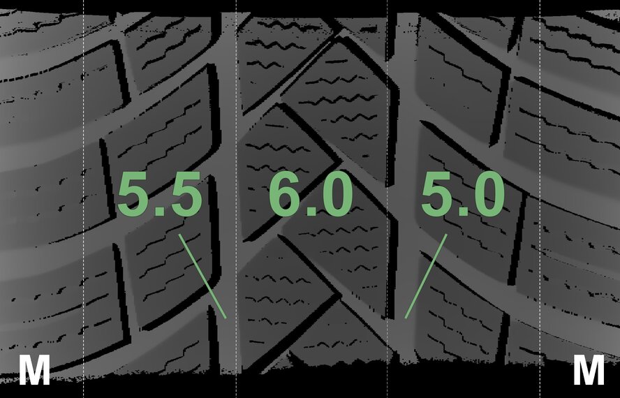 Mini Mini F65 / F66 F67 One / Cooper / Cooper D / Cooper S JCW962 17 inch rims Vredestein Winter tires Original