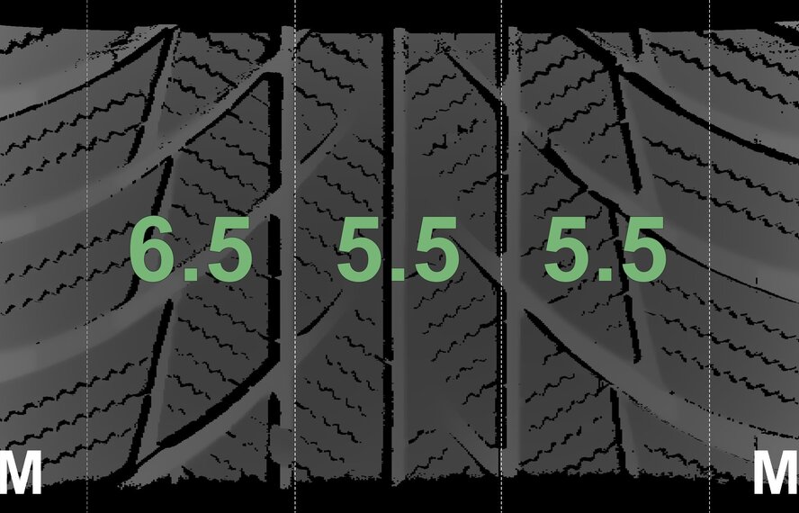 BMW BMW 2 series U06 Active Tourer 833 17 inch rims Bridgestone Winter tires Original