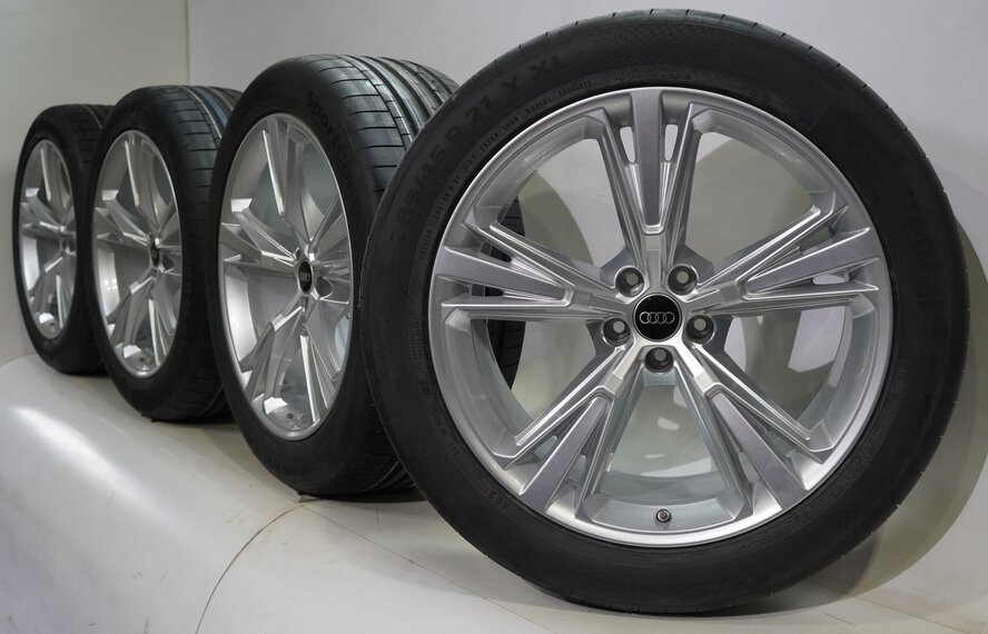 Audi Audi Q8 4M 21 inch wheels Continental Summer tires New Original