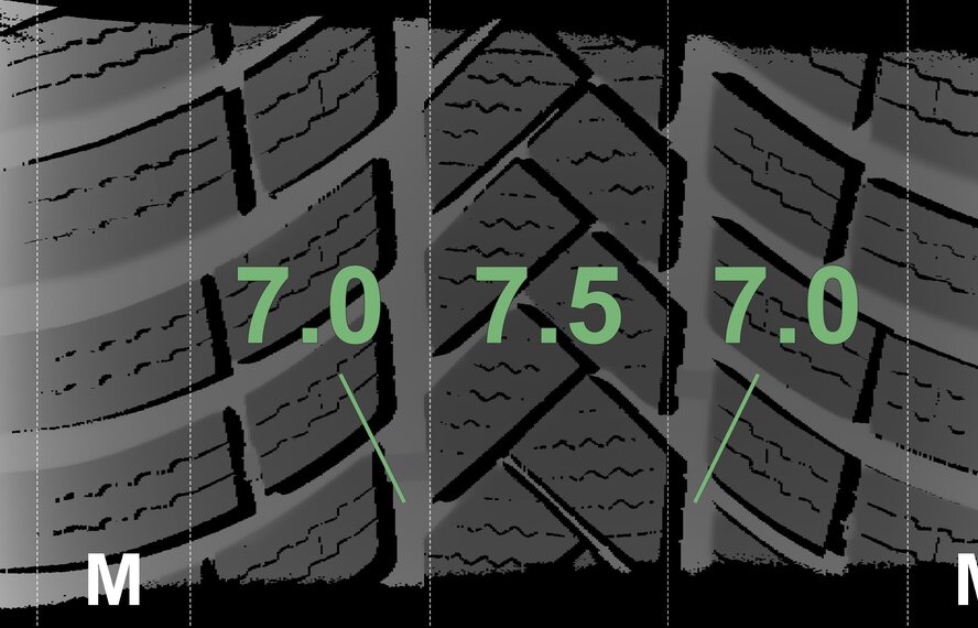 Mini Mini F65 / F66 F67 One / Cooper / Cooper D / Cooper S JCW962 17 inch rims Vredestein Winter Tires Original