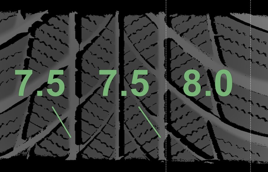 Audi Audi Q2 SQ2 81A 17 inch wheels Bridgestone winter tires Original