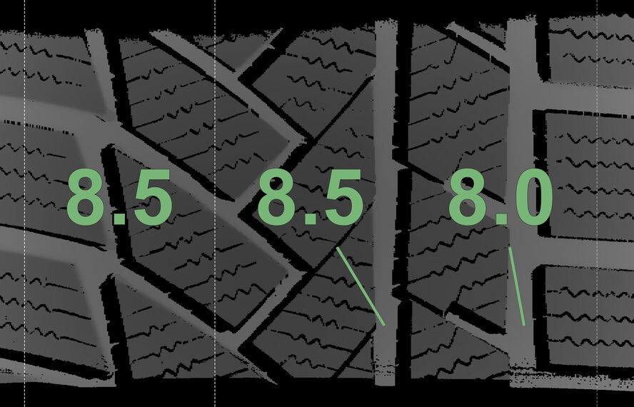 Audi Audi Q5 SQ5 80A 20 inch wheels Continental Winter tires Original