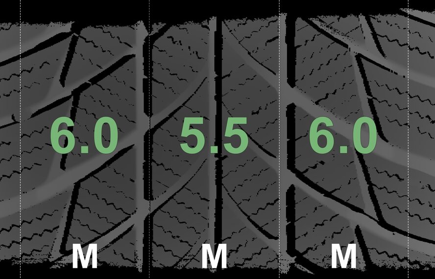 inch rims Bridgestone Runflat Winter tires Original