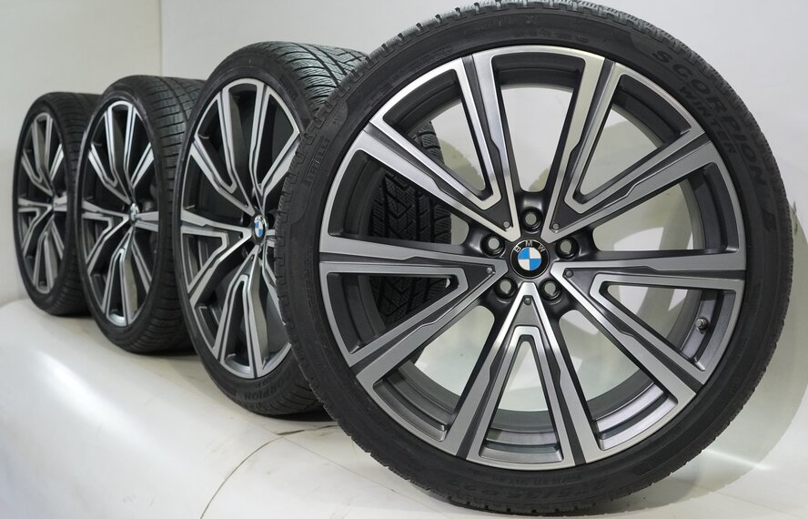 BMW BMW X5 G05 X6 G06 746i 22 inch rims Pirelli Runflat Winter tires Original