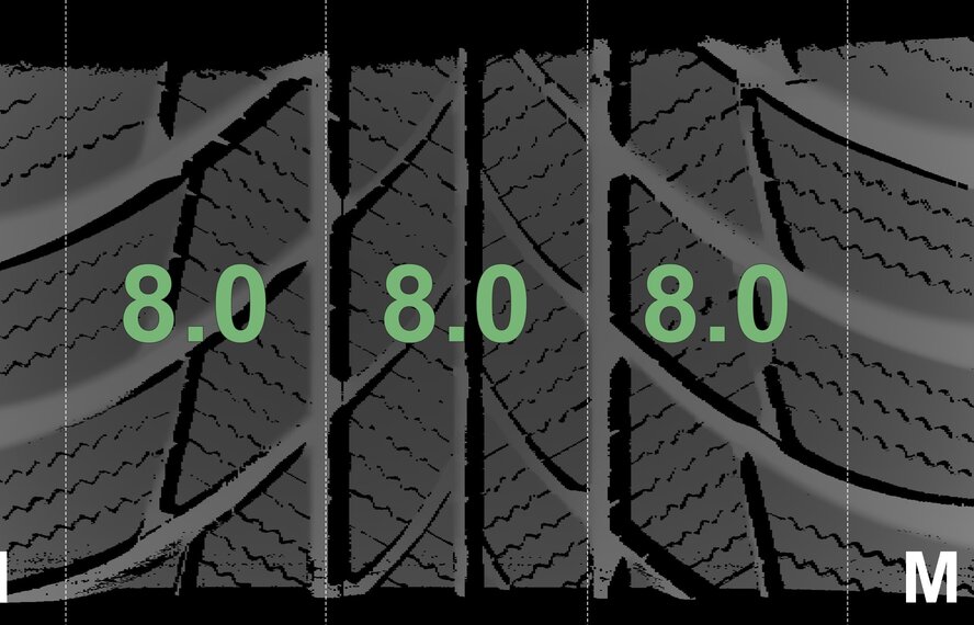 Audi Audi Q2 SQ2 81A 17 inch wheels Bridgestone Winter tires Original