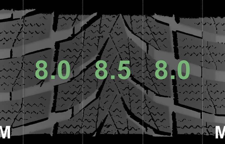 Audi Audi A6 A7 4K C8 17 inch wheels Nexen Winter tires New Original