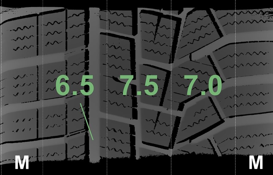 BMW BMW 2 series U06 Active Tourer 875 17 inch rims Hankook winter tires Original