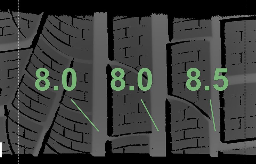 Audi Audi RS4 RS5 B9 RS 19 inch wheels Pirelli winter tires Original