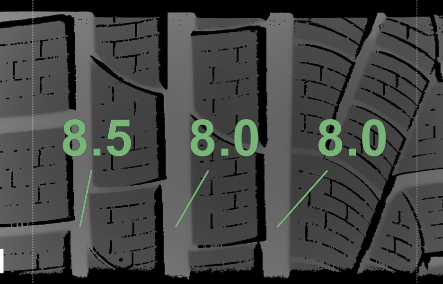Audi Audi RS4 RS5 B9 RS 19 inch wheels Pirelli winter tires Original