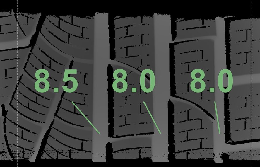 Audi Audi RS4 RS5 B9 RS 19 inch wheels Pirelli winter tires Original