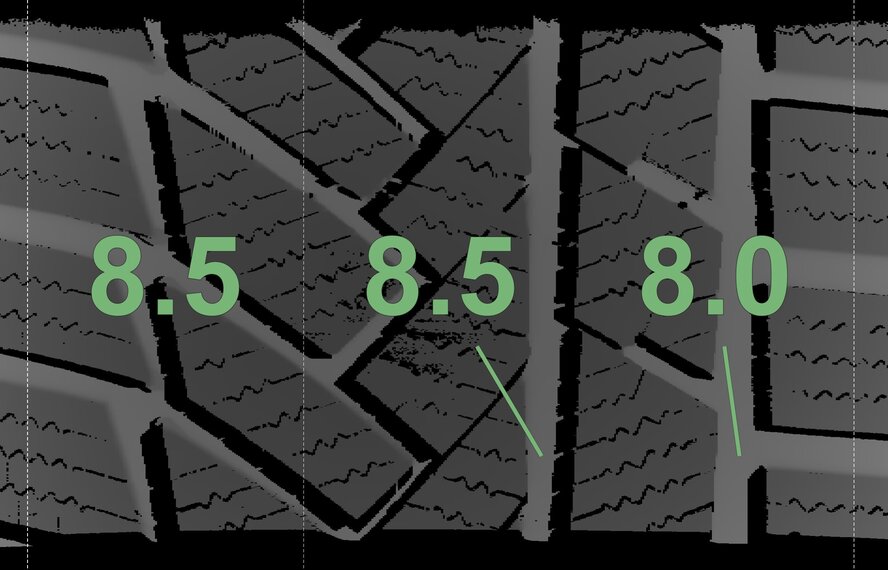 Audi Audi Q5 SQ5 80A 20 inch rims Continental Winter Tires Original