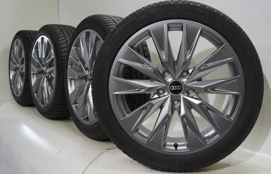 Audi Audi A6 B9 20 inch wheels Continental Winter tires Original