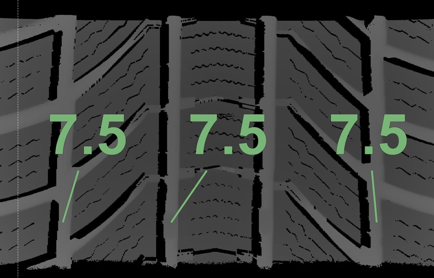 Audi Audi A6 B9 20 inch wheels Continental Winter tires Original