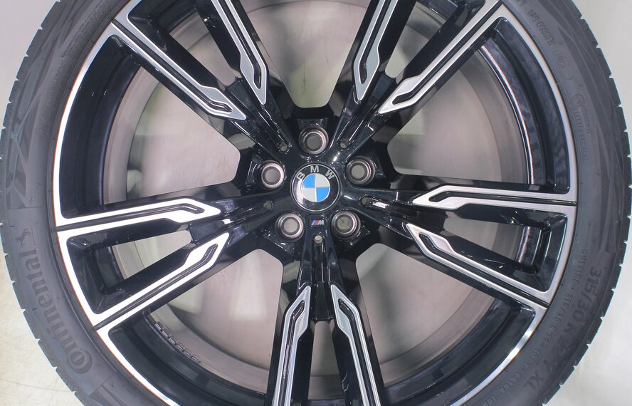 BMW BMW X5 G05 X6 G06 747M 22 inch wheels Continental Summer tires Original