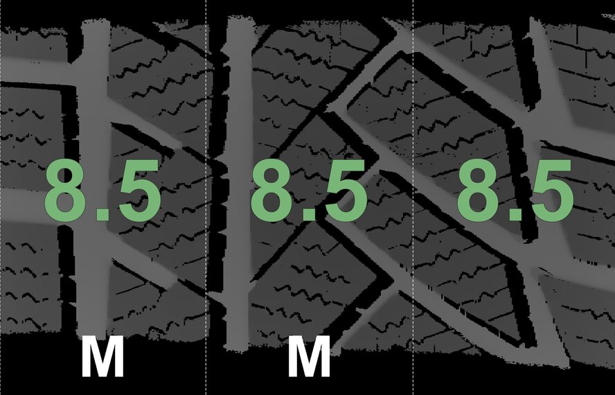 Audi Audi A6 A7 4K C8 19 inch wheels Continental winter tires New Original