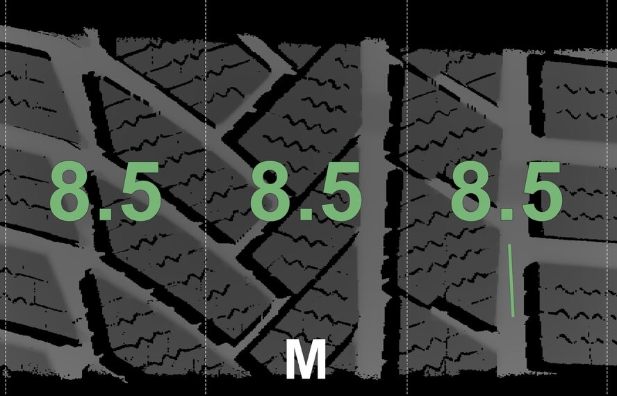 Audi Audi A6 A7 4K C8 19 inch wheels Continental winter tires New Original