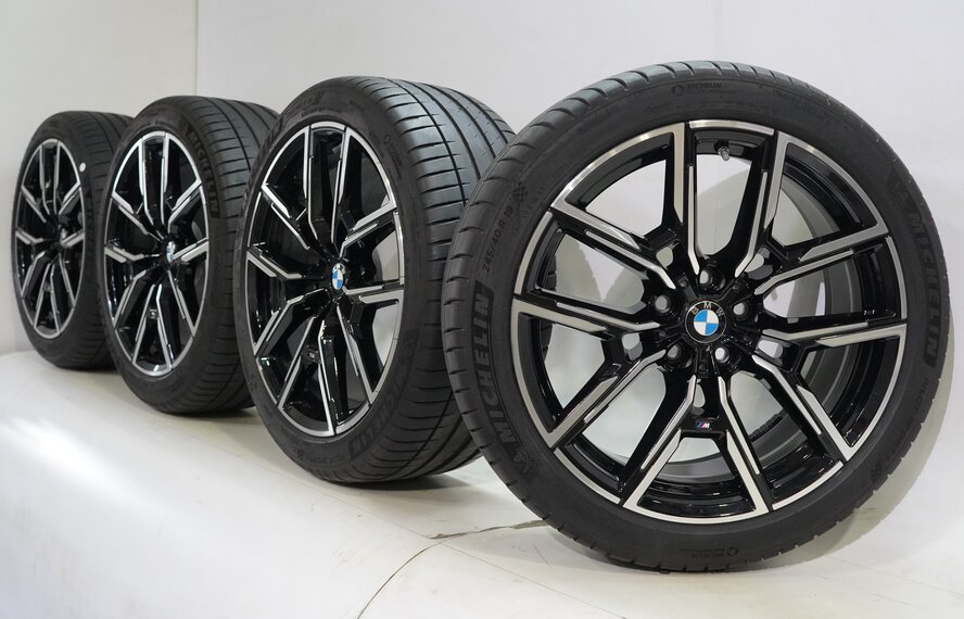 BMW BMW 4 series i4 G26 859M 19 inch wheels Michelin Summer Tires Original