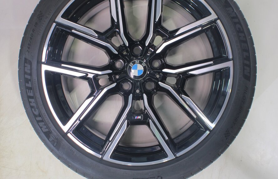 BMW BMW 4 series i4 G26 859M 19 inch wheels Michelin Summer Tires Original