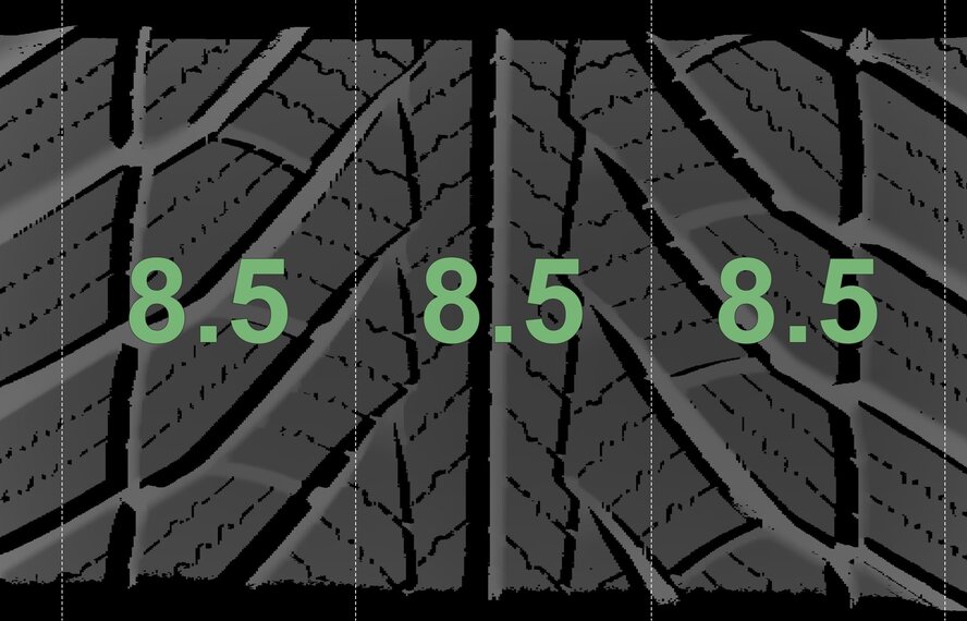 BMW BMW 5 series G30 G31 8 series G14 G15 G16 619 18 inch rims Goodyear Winter tires New Original