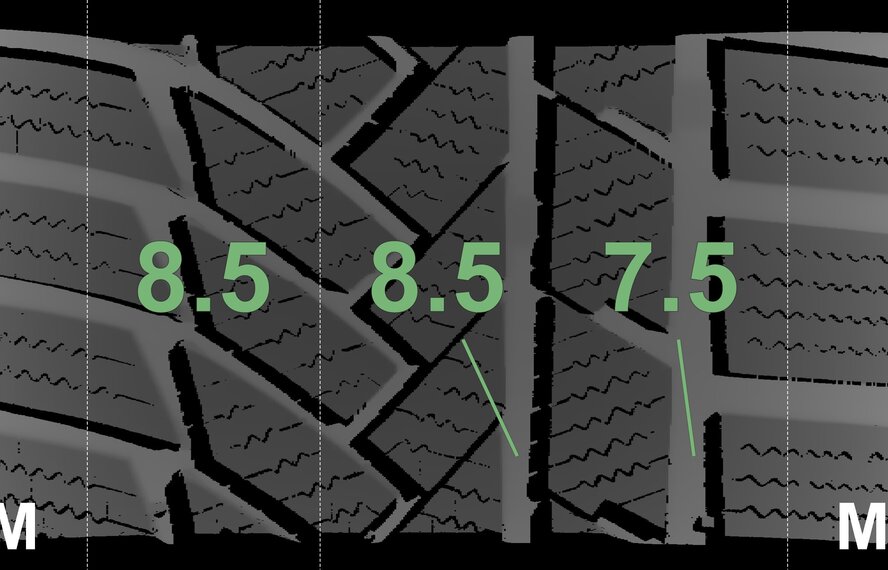 Audi Audi Q3 SQ3 F3B 19 inch wheels Continental winter tires Original