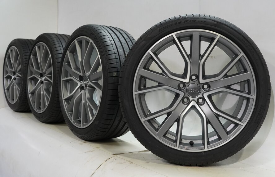 Audi Audi A4 S4 B9 8W 19 inch wheels Pirelli summer tires Original