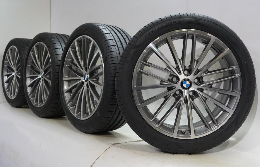 BMW BMW 5 series G30 G31 8 series G14 G15 G16 635 19 inch wheels Pirelli Summer Tires New Original