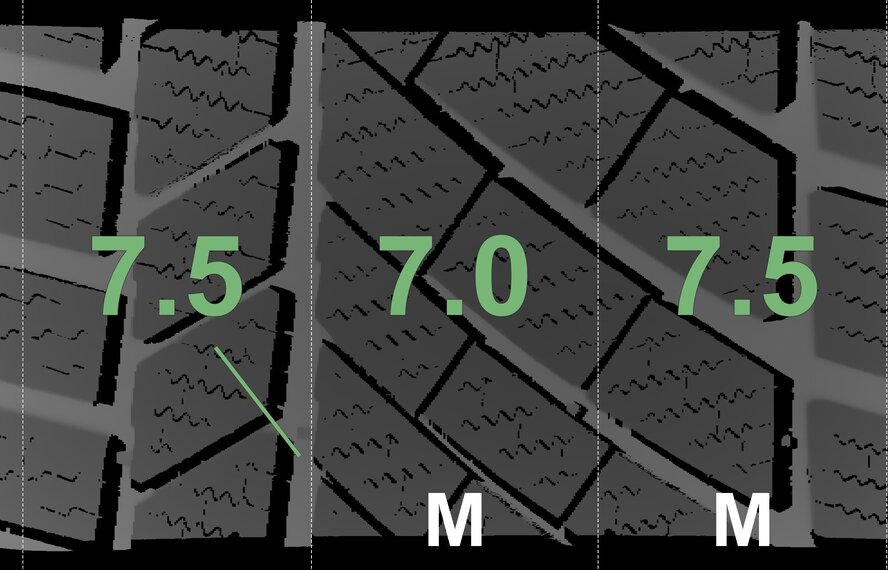 Audi Audi RS4 RS5 B9 20 inch wheels Continental Winter tires Original