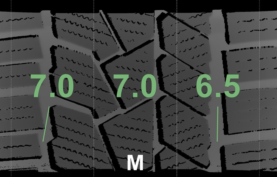 BMW BMW 5 series i5 G60 G61 18 inch wheels Continental Winter Tires Original
