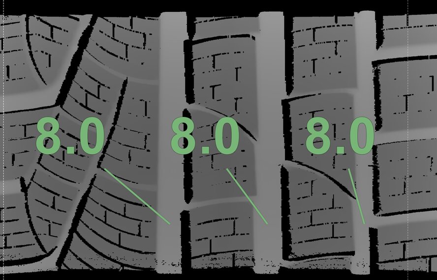 Audi Audi RS4 RS5 B9 RS 19 inch wheels Pirelli winter tires Original
