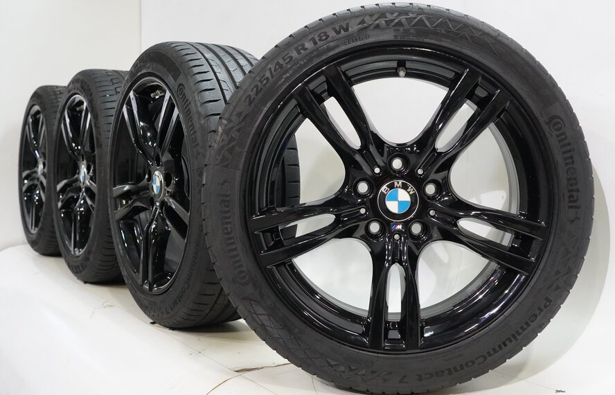 BMW BMW 3 4 series F30 F31 F32 F33 F36 400M 18 inch wheels Continental Summer tires Original