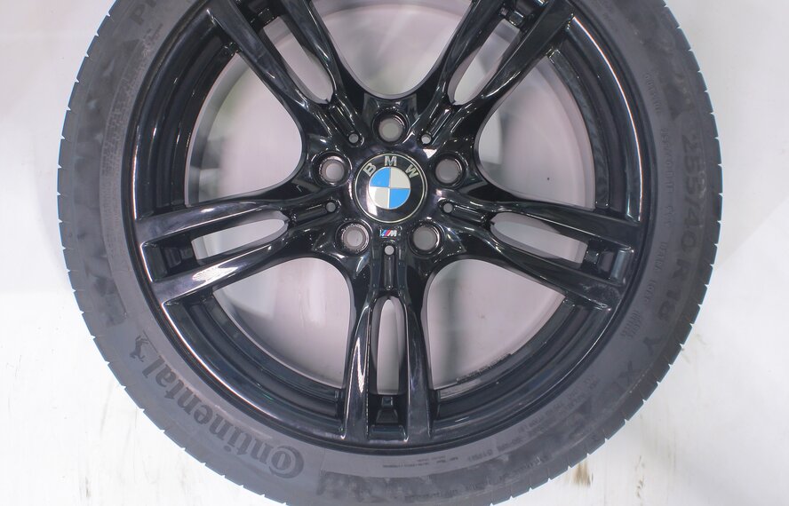 BMW BMW 3 4 series F30 F31 F32 F33 F36 400M 18 inch wheels Continental Summer tires Original