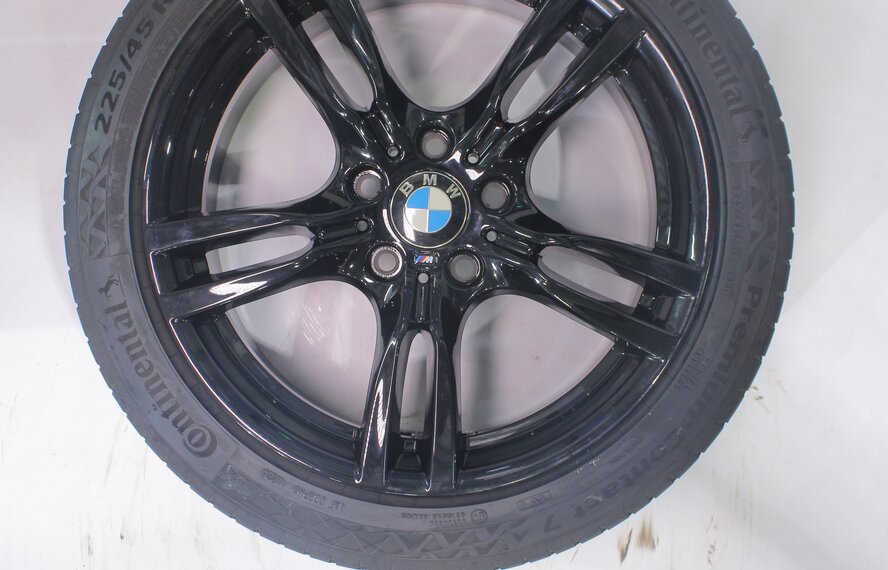 BMW BMW 3 4 series F30 F31 F32 F33 F36 400M 18 inch wheels Continental Summer tires Original