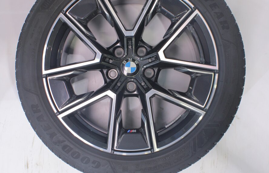 BMW BMW 4 series i4 G26 858M 18 inch wheels Goodyear Winter tires Original
