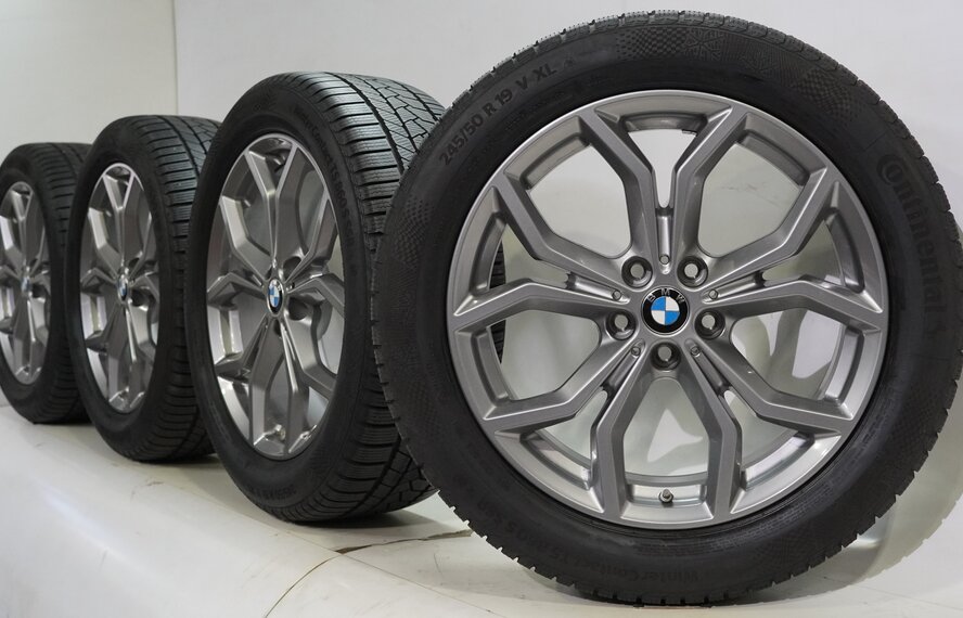 BMW BMW X3 X4 G01 G02 694 19 inch rims Continental Runflat winter tires Original