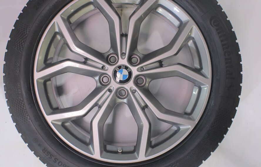 BMW BMW X3 X4 G01 G02 694 19 inch rims Continental Runflat winter tires Original