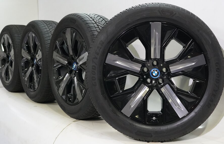 BMW BMW iX i20 1010 21 inch wheels Goodyear Winter tires Original