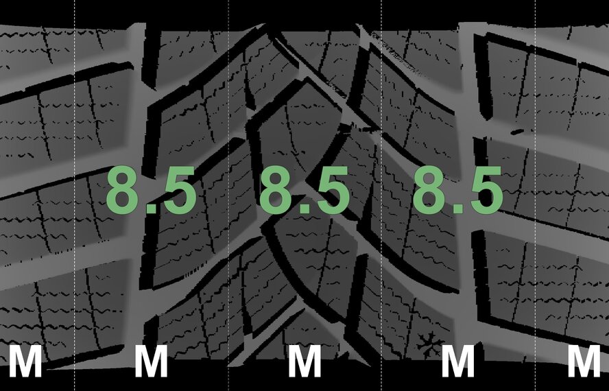BMW BMW 4 series i4 G26 851 17 inch wheels Goodyear Winter Tires Original