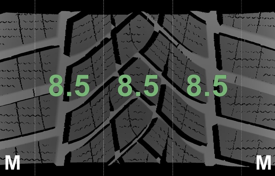 BMW BMW 4 series i4 G26 851 17 inch wheels Goodyear Winter Tires Original