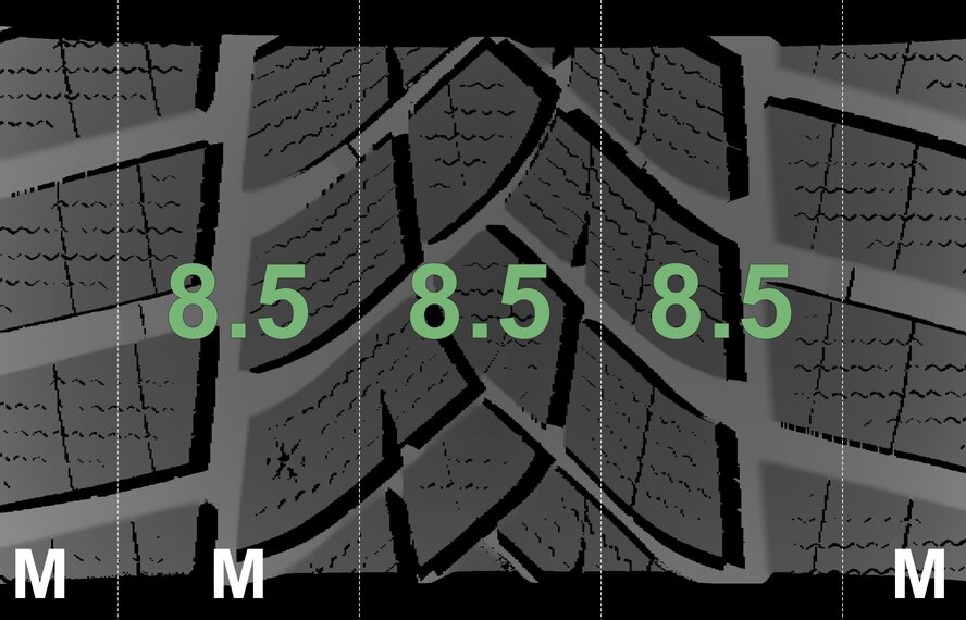 BMW BMW 4 series i4 G26 851 17 inch wheels Goodyear Winter Tires Original