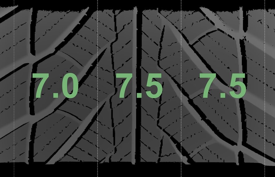 BMW BMW 6 GT G32 7 series G11 G12 647M 19 inch wheels Goodyear Runflat Winter tires Original