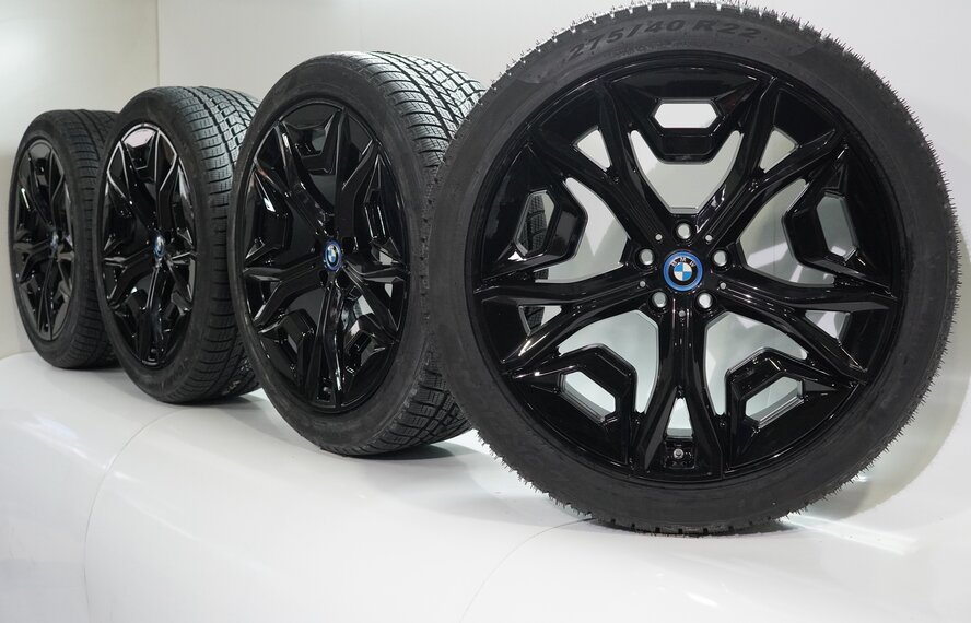 BMW BMW iX i20 1021 22 inch wheels Pirelli Winter tires New Original