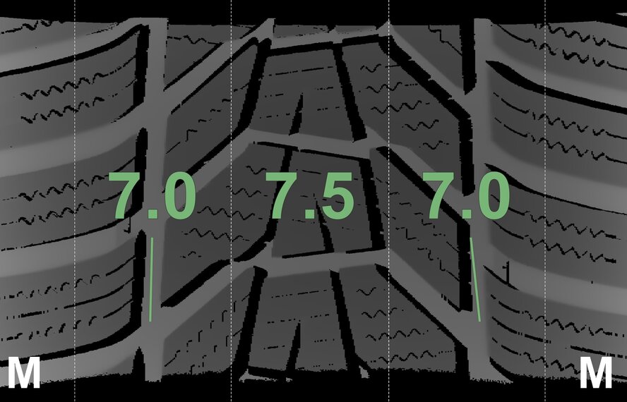 BMW BMW X1 iX1 U11 BEV X2 iX2 U10 1041M 19 inch wheels Hankook winter tires Original