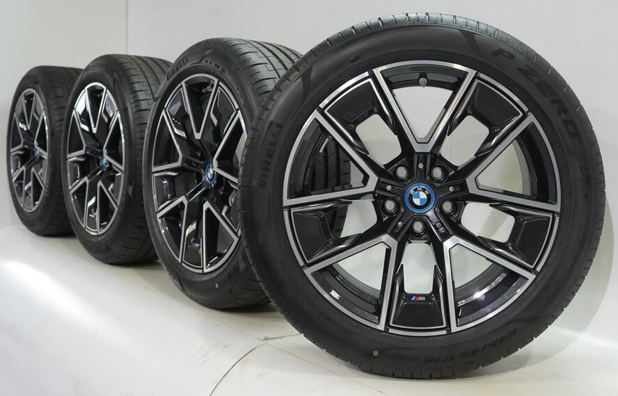 BMW BMW 4 series i4 G26 858M 18 inch wheels Pirelli Summer tires Original