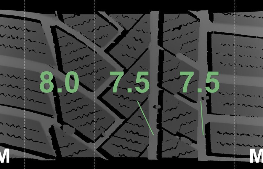 Audi Audi Q5 SQ5 80A 19 inch wheels Continental Winter tires Original
