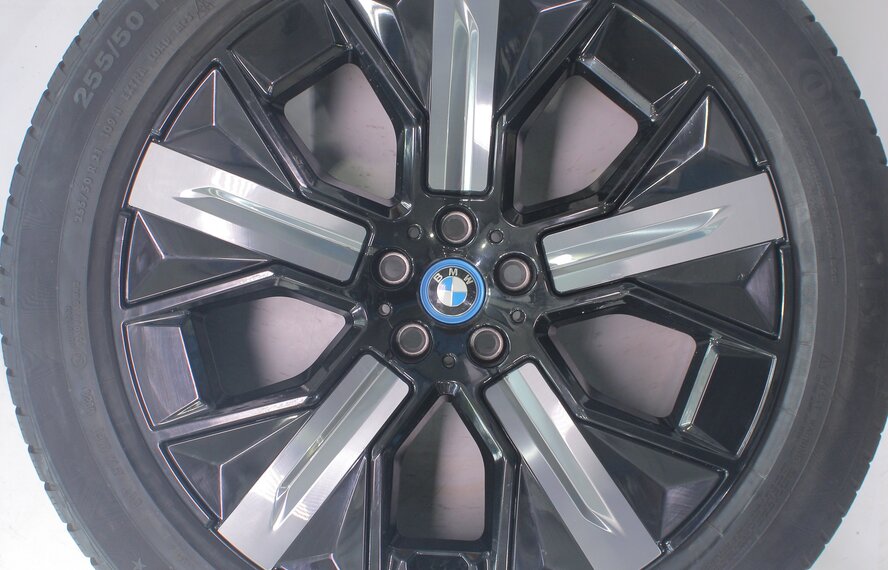 BMW BMW iX i20 1011 21 inch wheels Continental Winter Tires Original