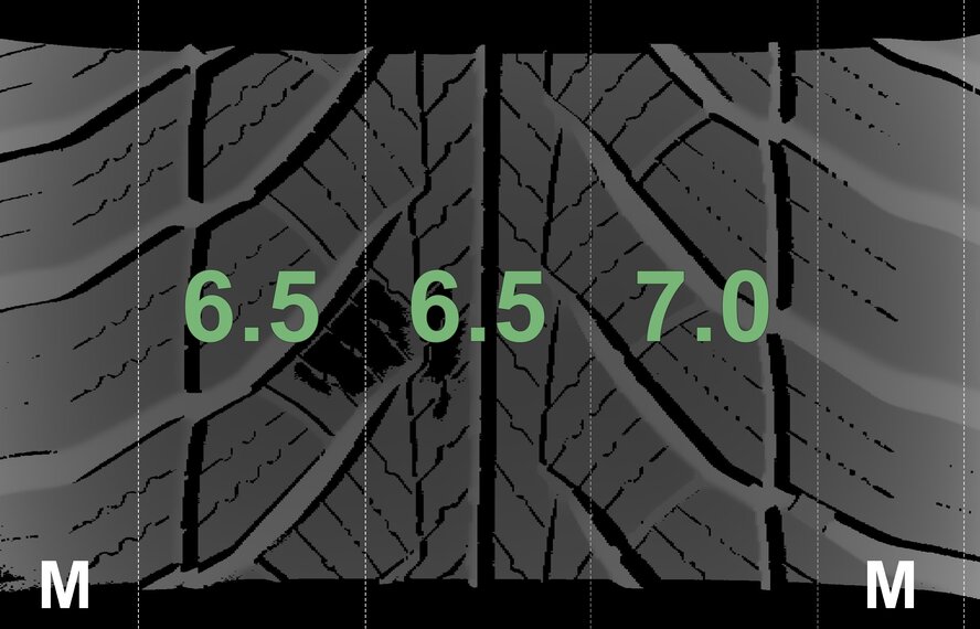 BMW BMW 2 Series U06 Active Tourer 840 16 inch wheels Goodyear winter tires Original