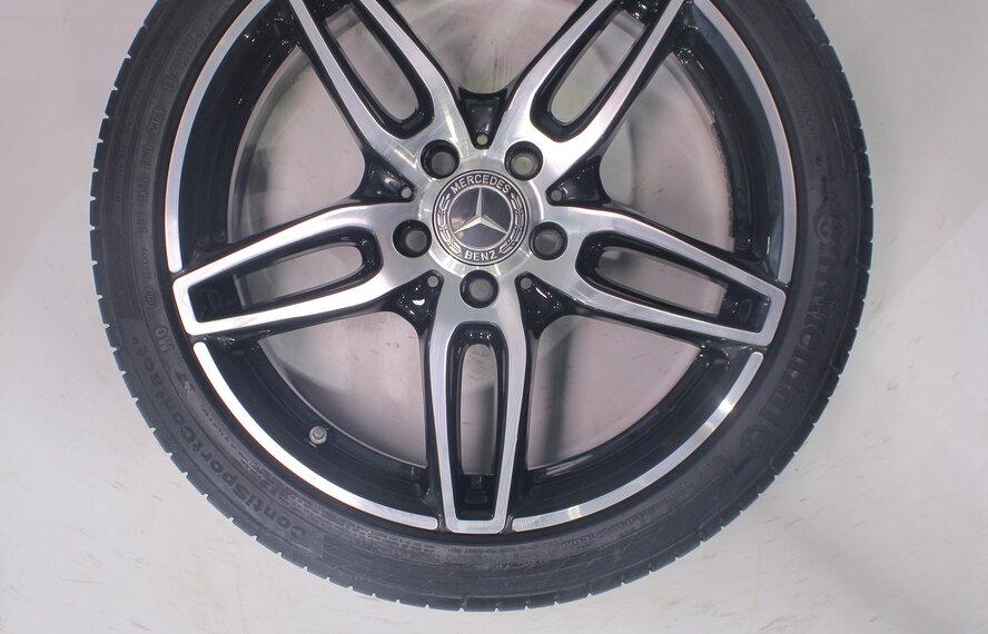 Mercedes Mercedes A B CLA Class W176 W117 W246 18 inch rims Continental Summer tires Original