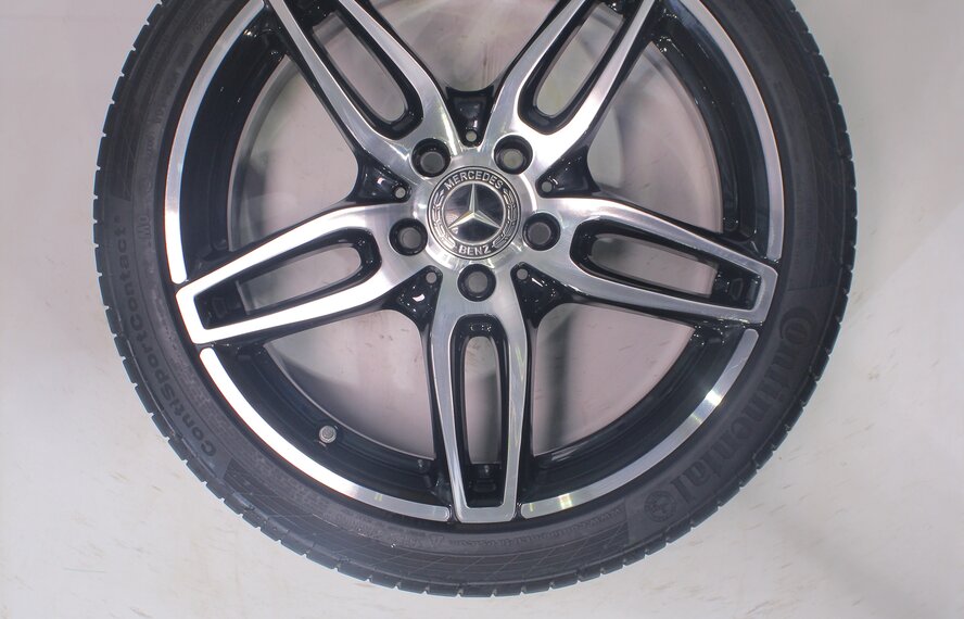 Mercedes Mercedes A B CLA Class W176 W117 W246 18 inch rims Continental Summer tires Original