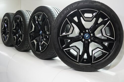 BMW BMW iX i20 1020 22 inch wheels Pirelli Summer tires Original