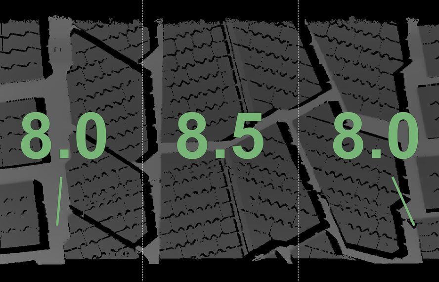 Audi Audi RS6 22 inch wheels Continental Winter tires New Original